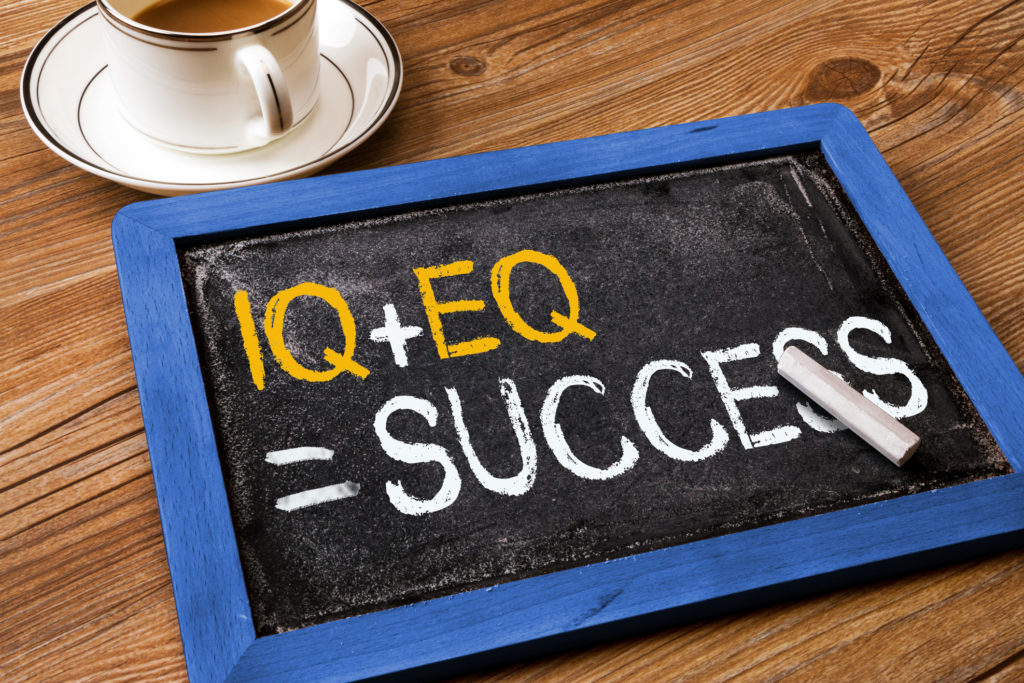 IQ plus EQ equal success